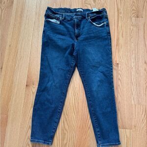 Good American Dark Blue Skinny Jeans